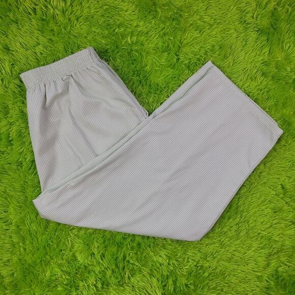 Chic Pastel Green Gingham Pants, 18 - Picture 3 of 5